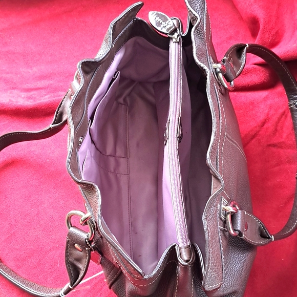 🎆SALE Coach Classy Soft Leather Brown Shoulder Bag Excellent Condition! - Picture 8 of 13